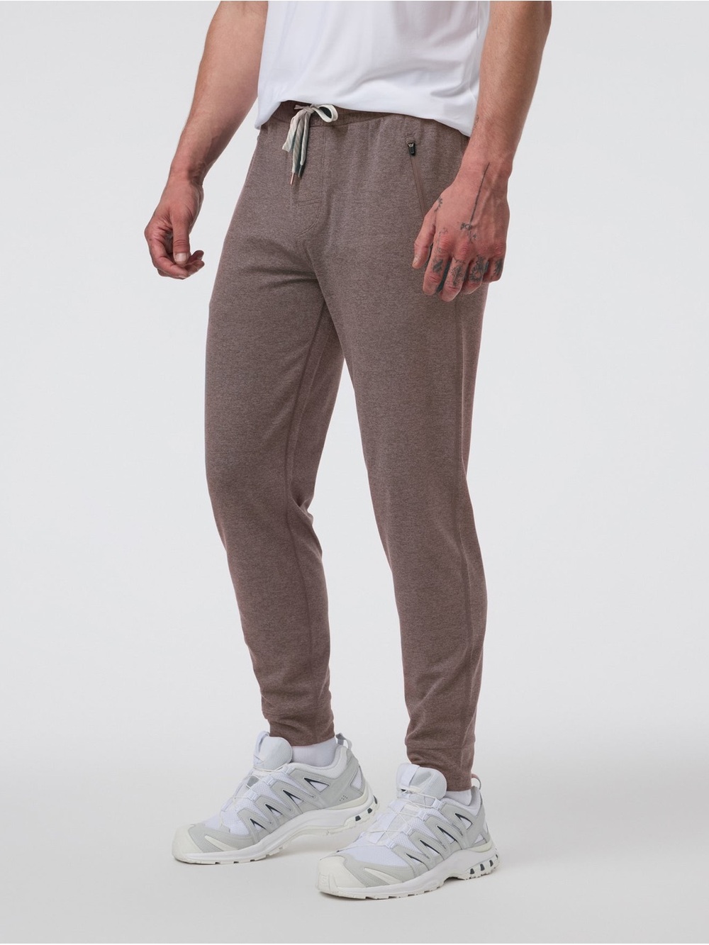 ✨ Vuori Ponto Performance Jogger Men's Large Chia Heather Soft Performance Pants